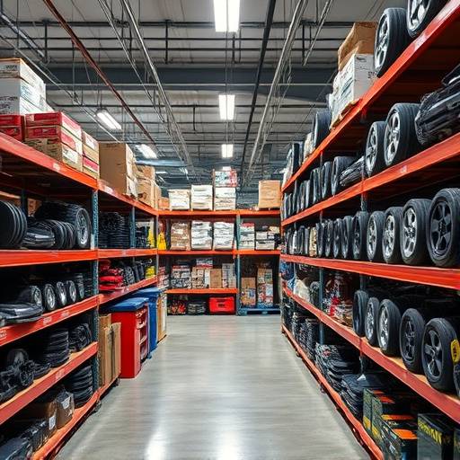 Our well-stocked parts department, ensuring quick access to high-quality replacement parts.
